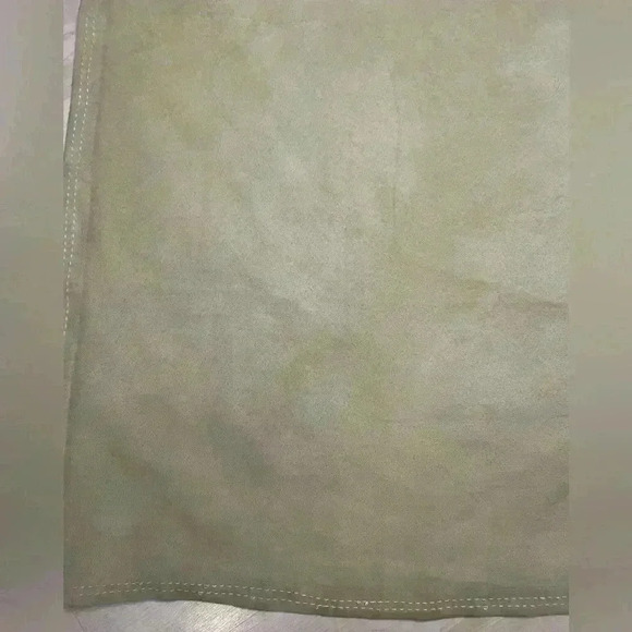 Set/2 Pottery Barn Faux Tan Suede Pillow Euro 26x26 Square - Picture 6 of 9